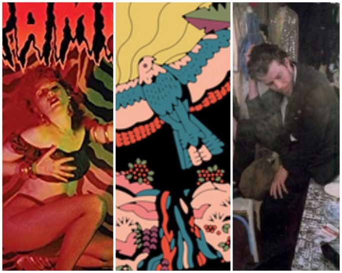 The Cramps, Tom Waits, Khruangbin album covers