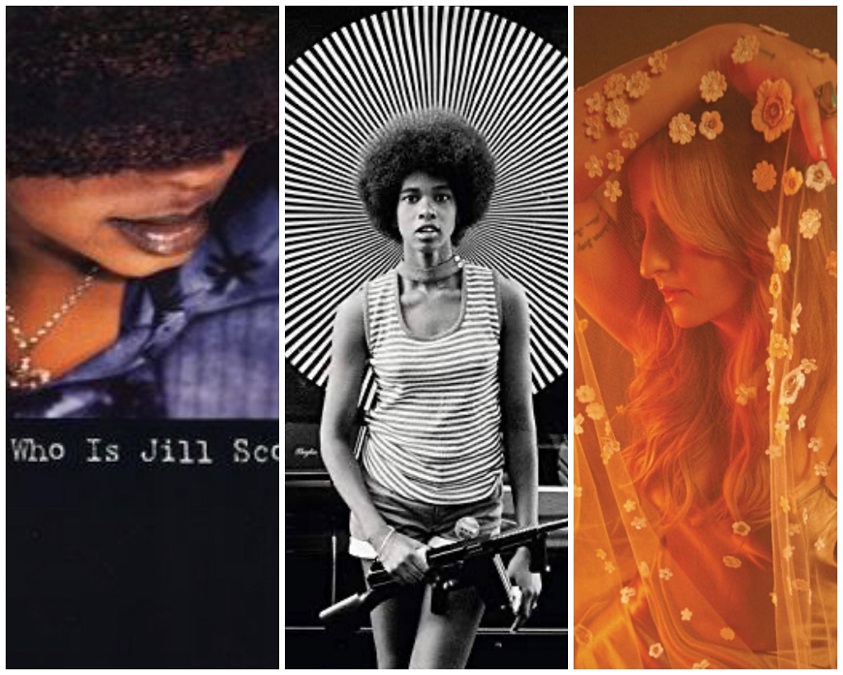 jill scott, margo price, spirituality in jazz album covers