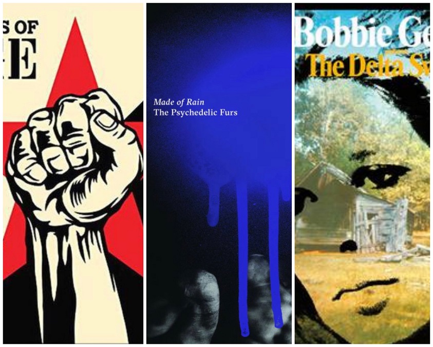 prophets of rage, psychedelic furs, bobbie gentry album covers